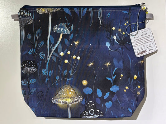 Limited Mushrooms with Fireflies by Stitched by JessaLu