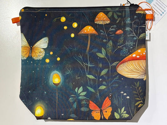 Limited Edition Mushrooms with Moths by Stitched by JessaLu