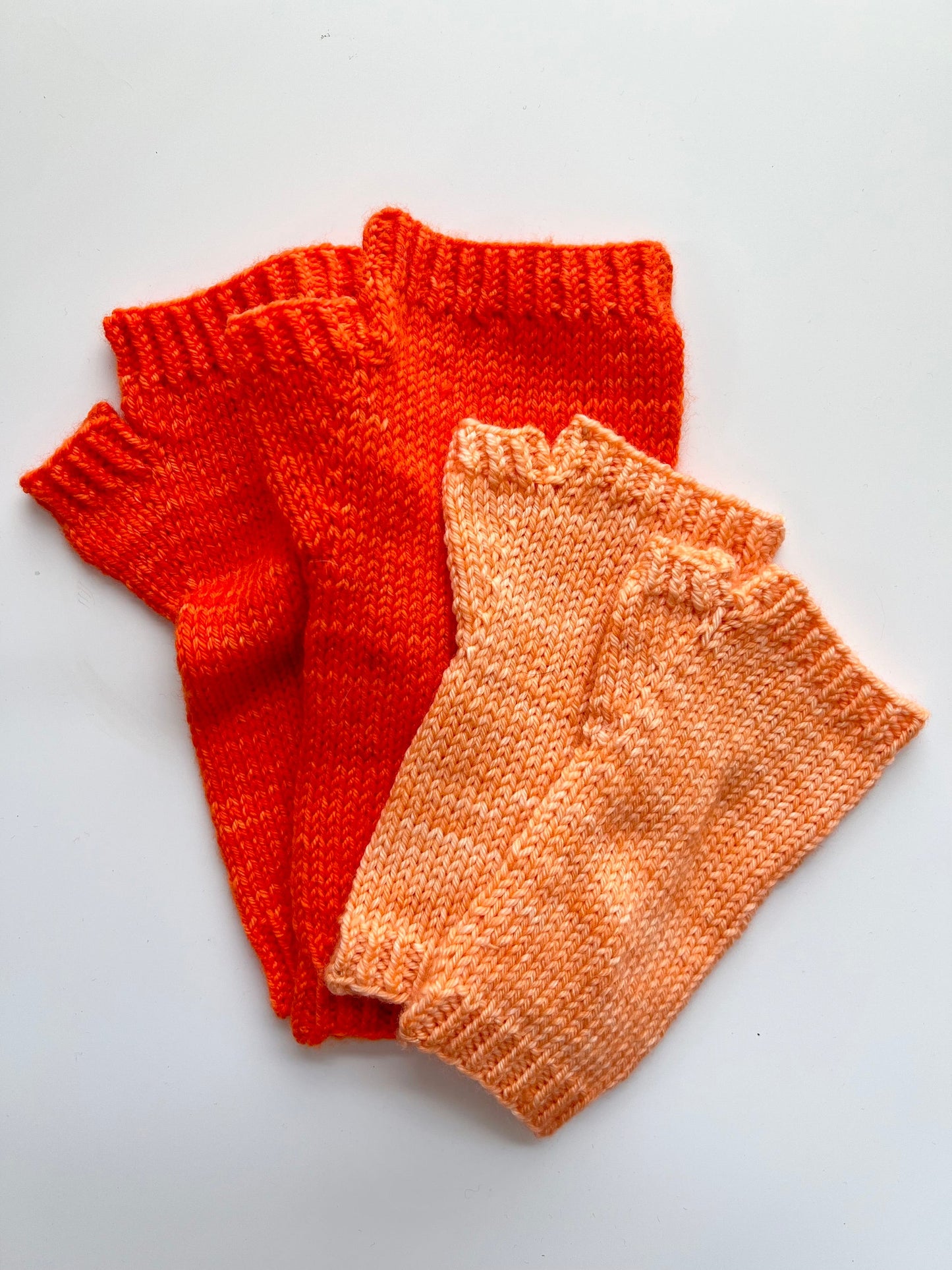 Base Doodle Fingerless Mitts - DK or Worsted Weight - Create Your Own Design