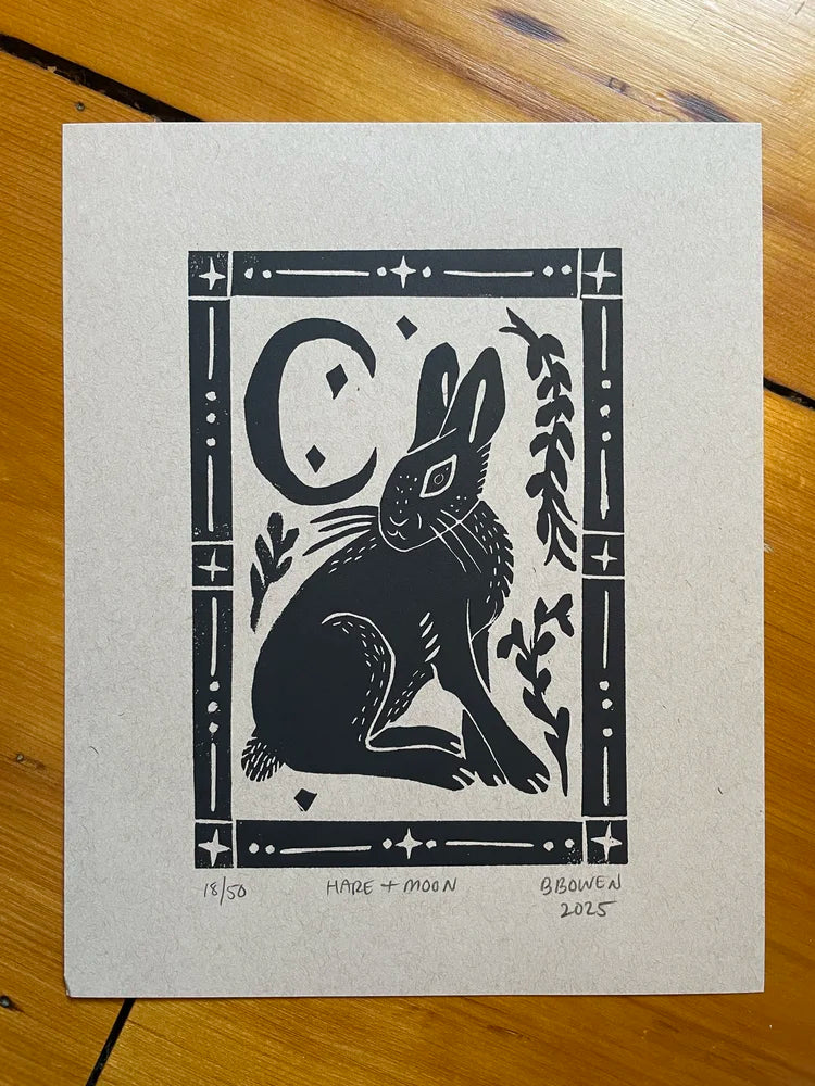 Hare & Moon by Britt & Mars