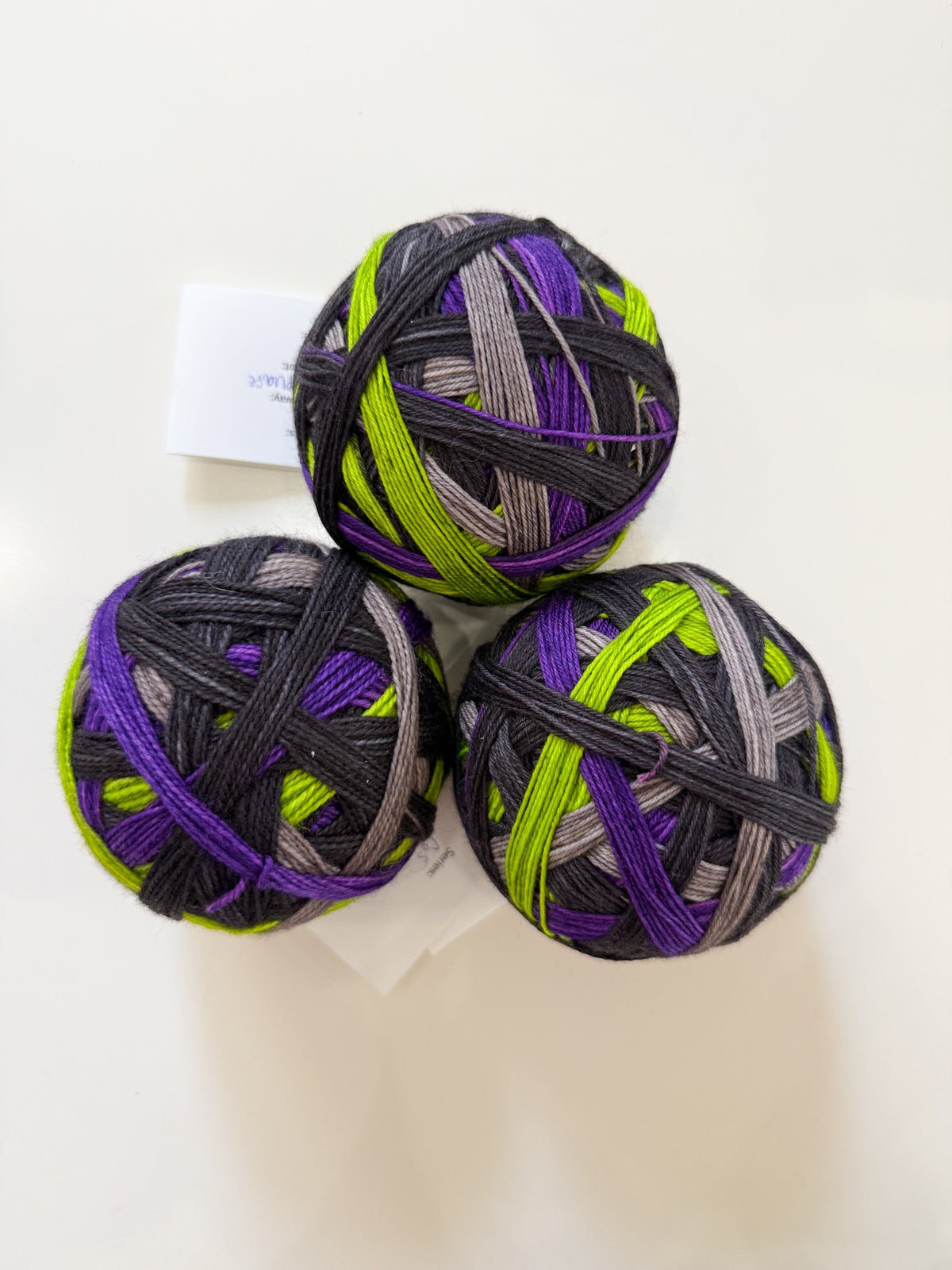 Witch, Please - Exclusive Self Striping Yarn by Valkyrie Fibers
