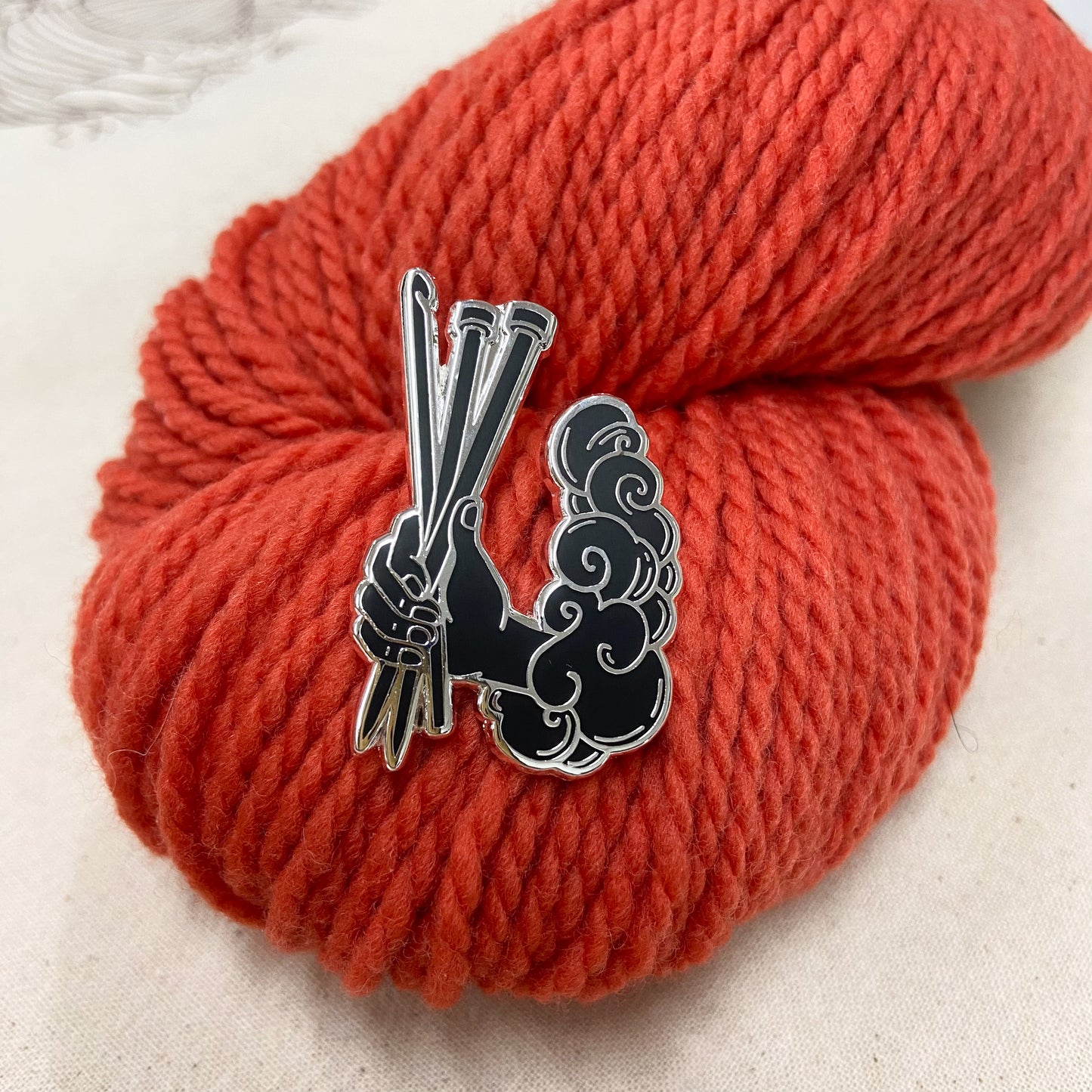 Yarn Tarot Enamel Pins