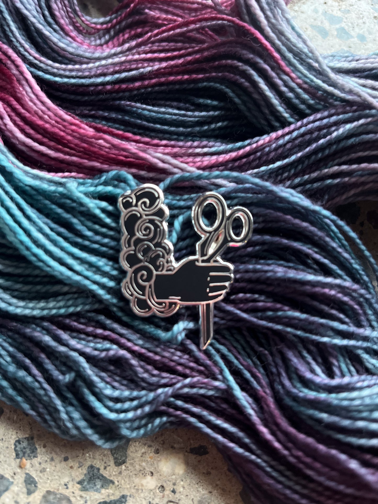 Yarn Tarot Enamel Pins