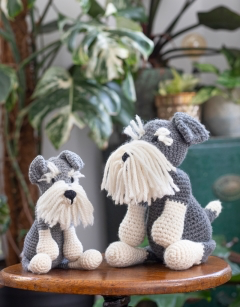 Romeo the Schnauzer Crochet Kit