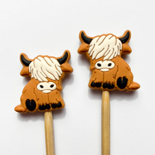 Highland Cow | Stitch Stoppers by toil & trouble