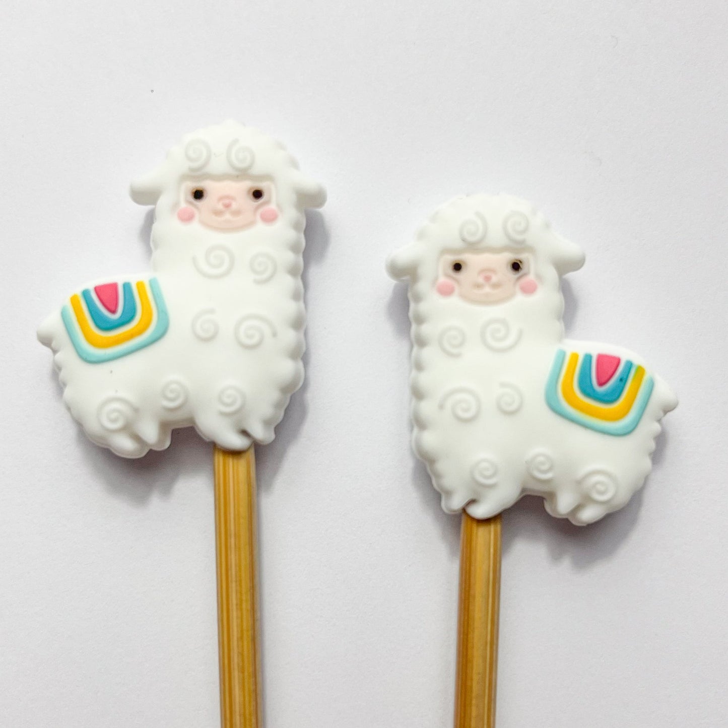 White Llama | Stitch Stoppers by toil & trouble