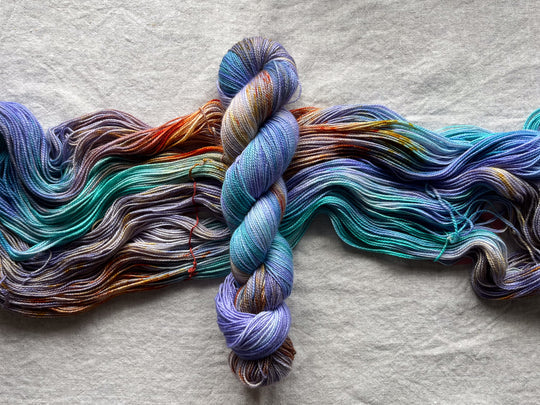 Toil & Trouble Hand Dyed Yarn - Sonnet