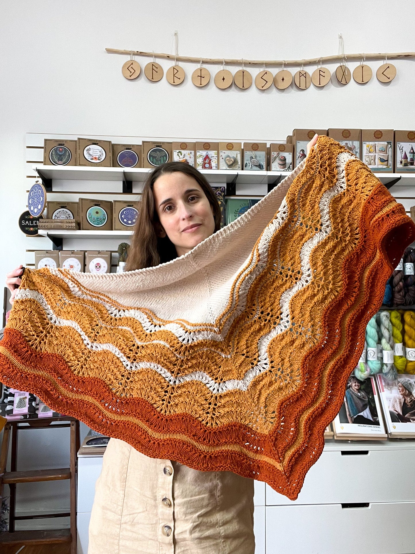 Shifting Sands Shawl Yarn Kit