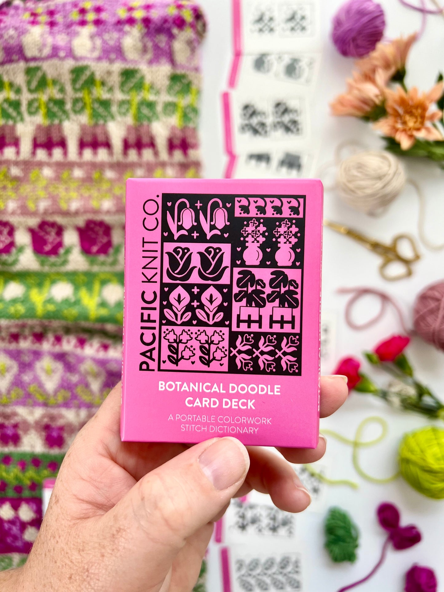 Botanical Doodle Deck Expansion Pack - Colorwork Knitting Charts