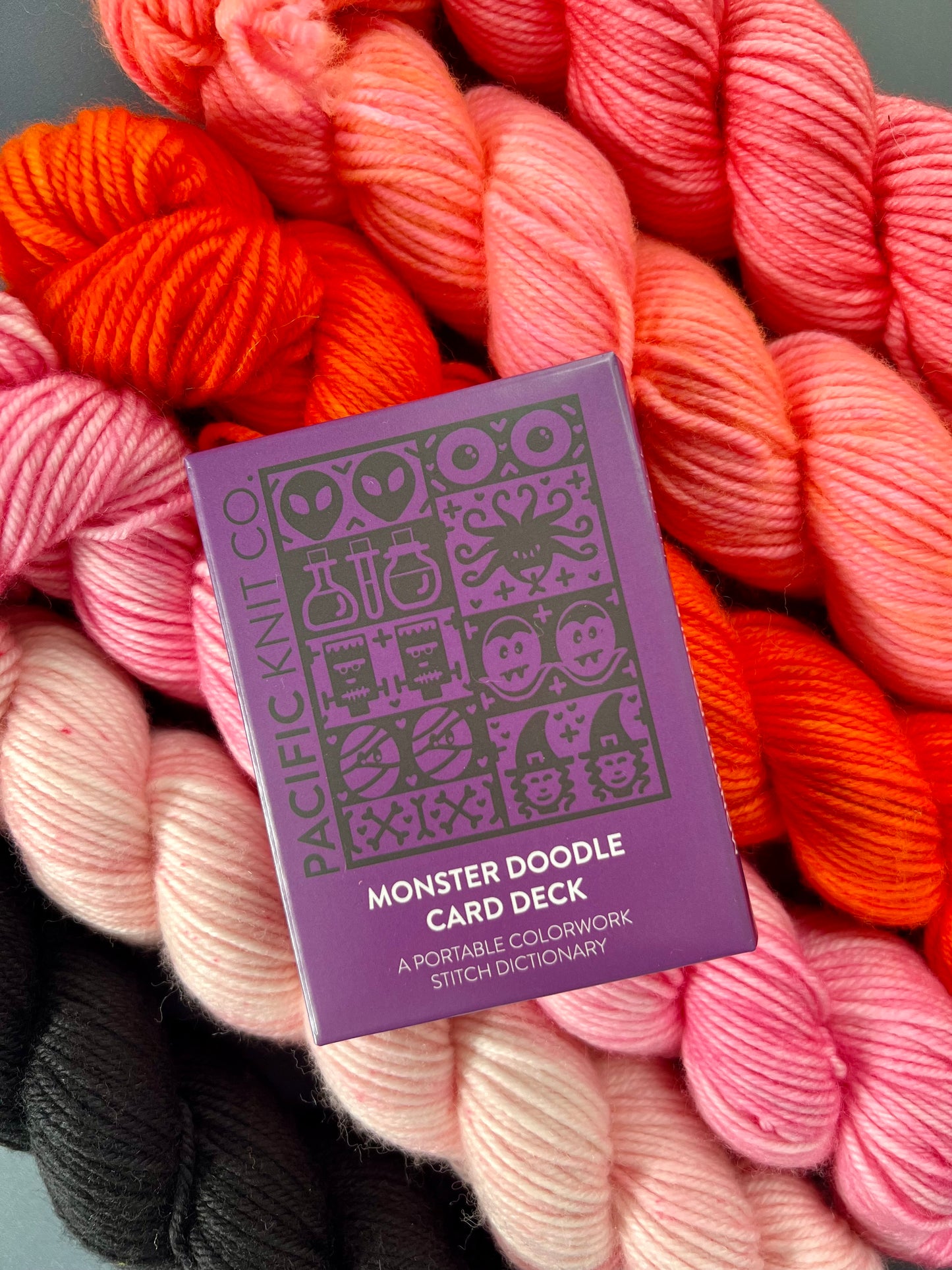 Monster Doodle Card Deck Expansion - Colorwork Knitting Charts