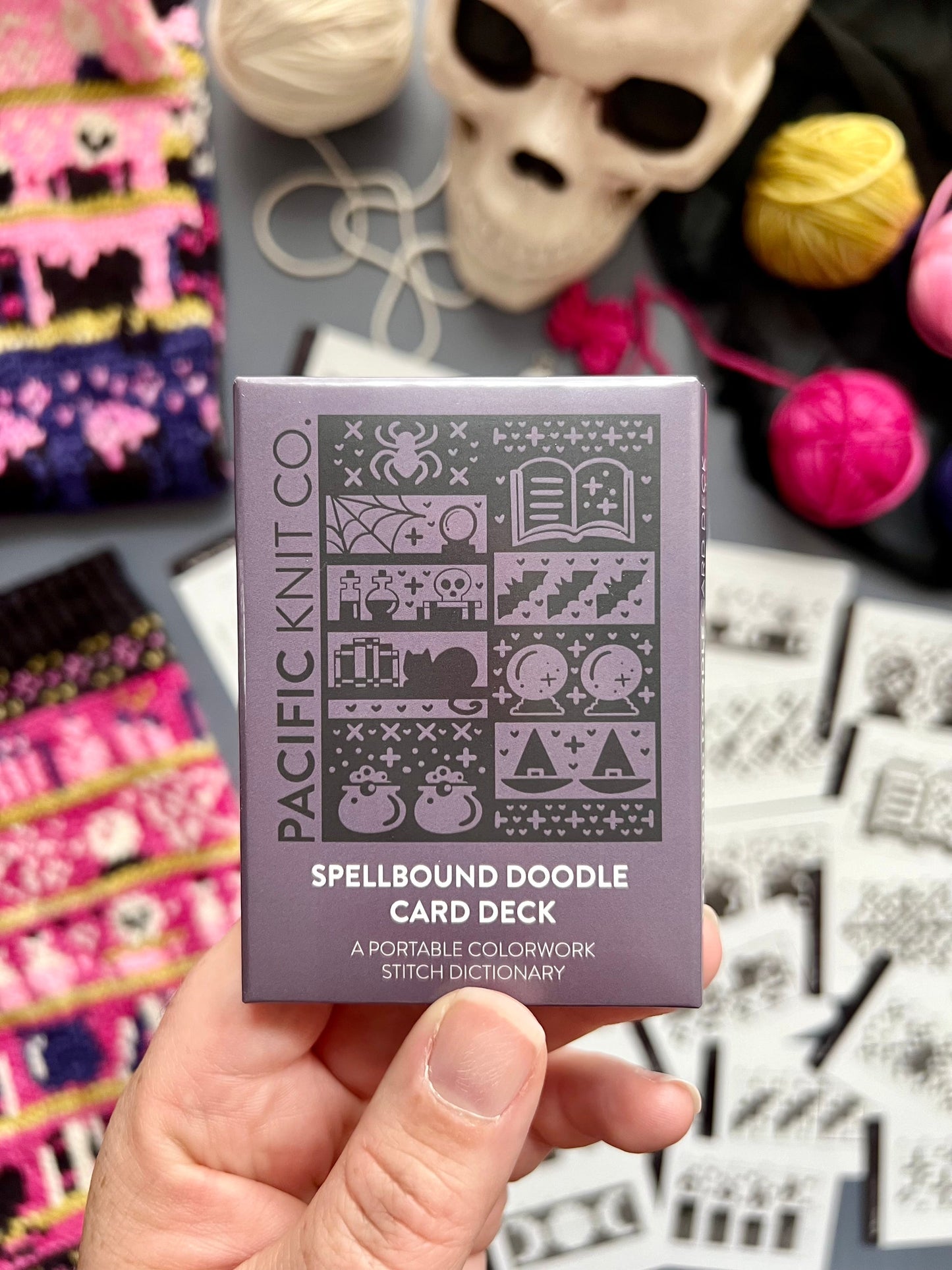 Spellbound Doodle Card Deck Expansion - Colorwork Knitting Charts