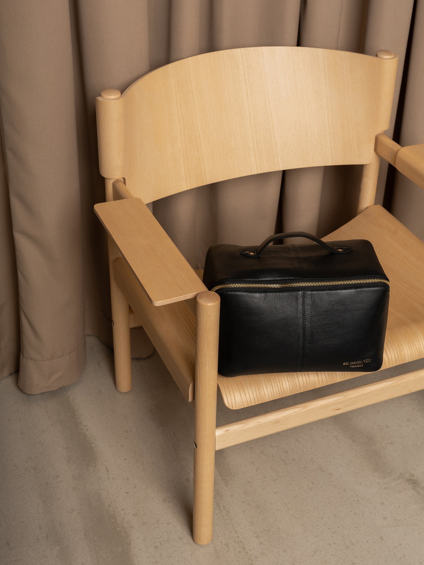 Project 10 Re:Designed Leather Project Bag