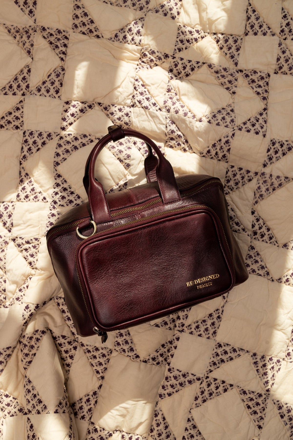 Project 39 Re:Designed Leather Project Bag