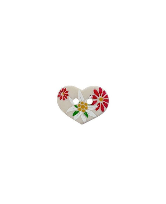 281321 - Small Heart flower button
