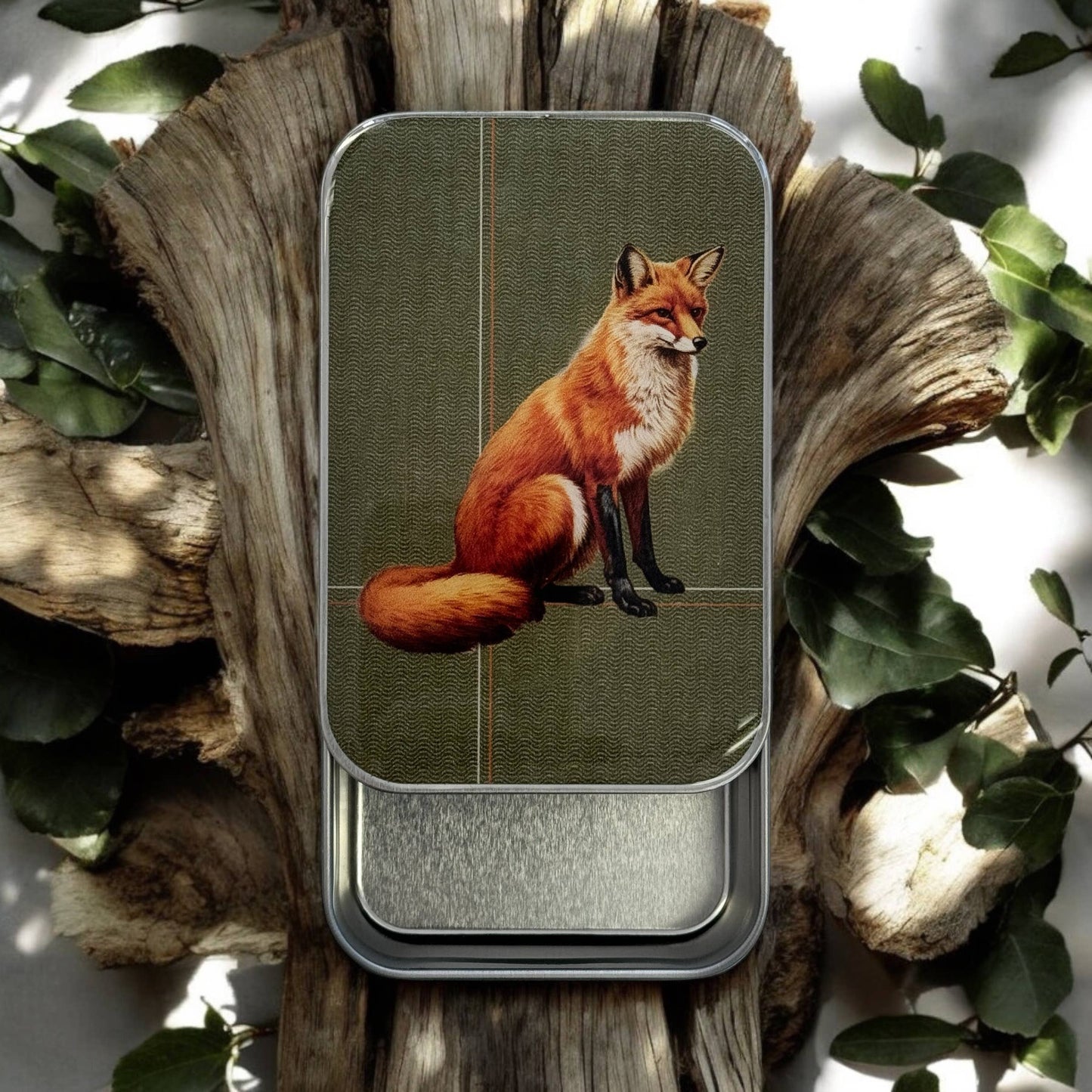 Woodland Fox Notions Tin