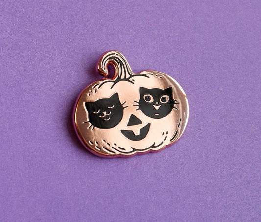 Pumpkittens - Enamel Pin