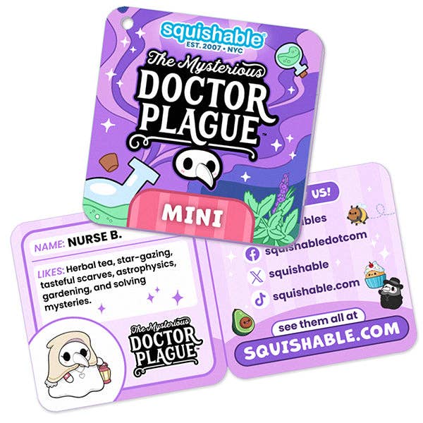 Squishable - Mini Woodland Plague Nurse Plush