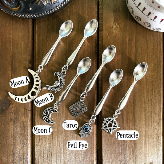 Pentacle Witchy Charm Spoons