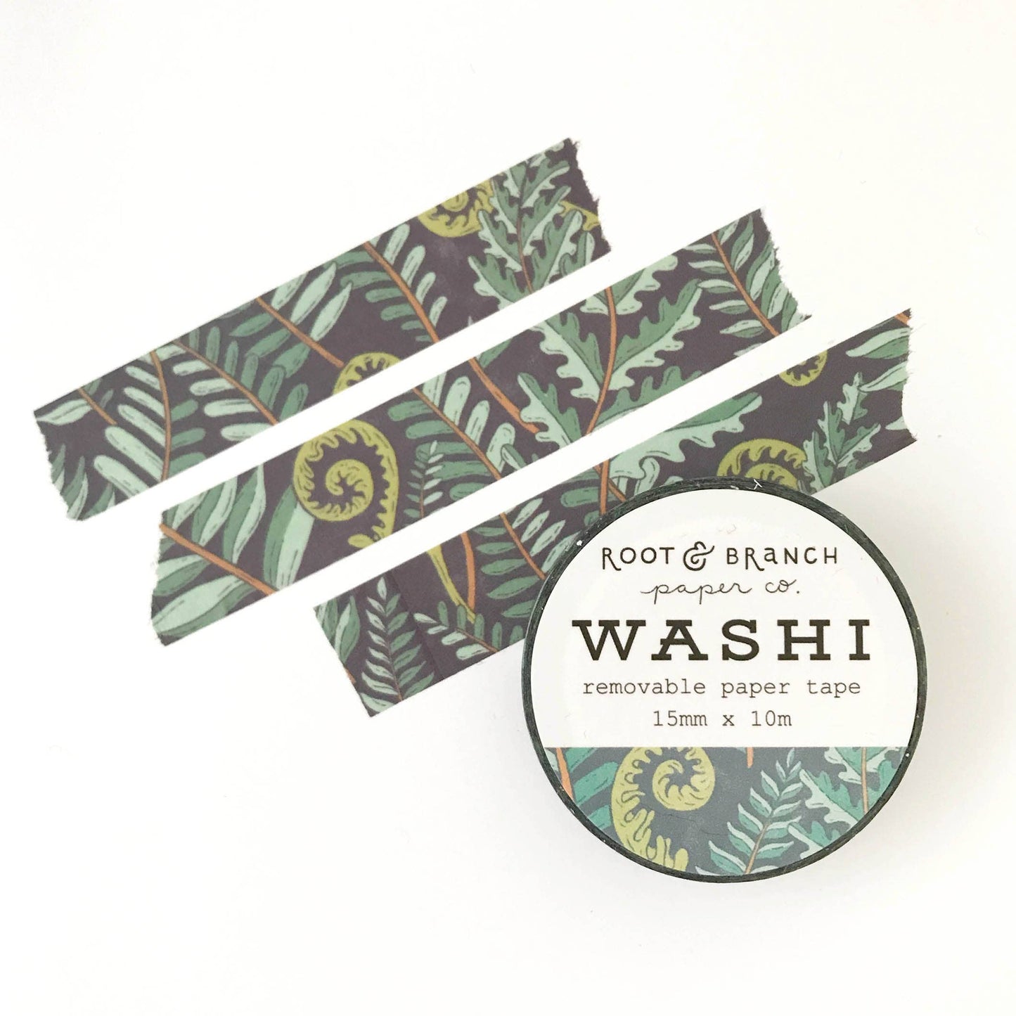 Forest Fern Washi Tape