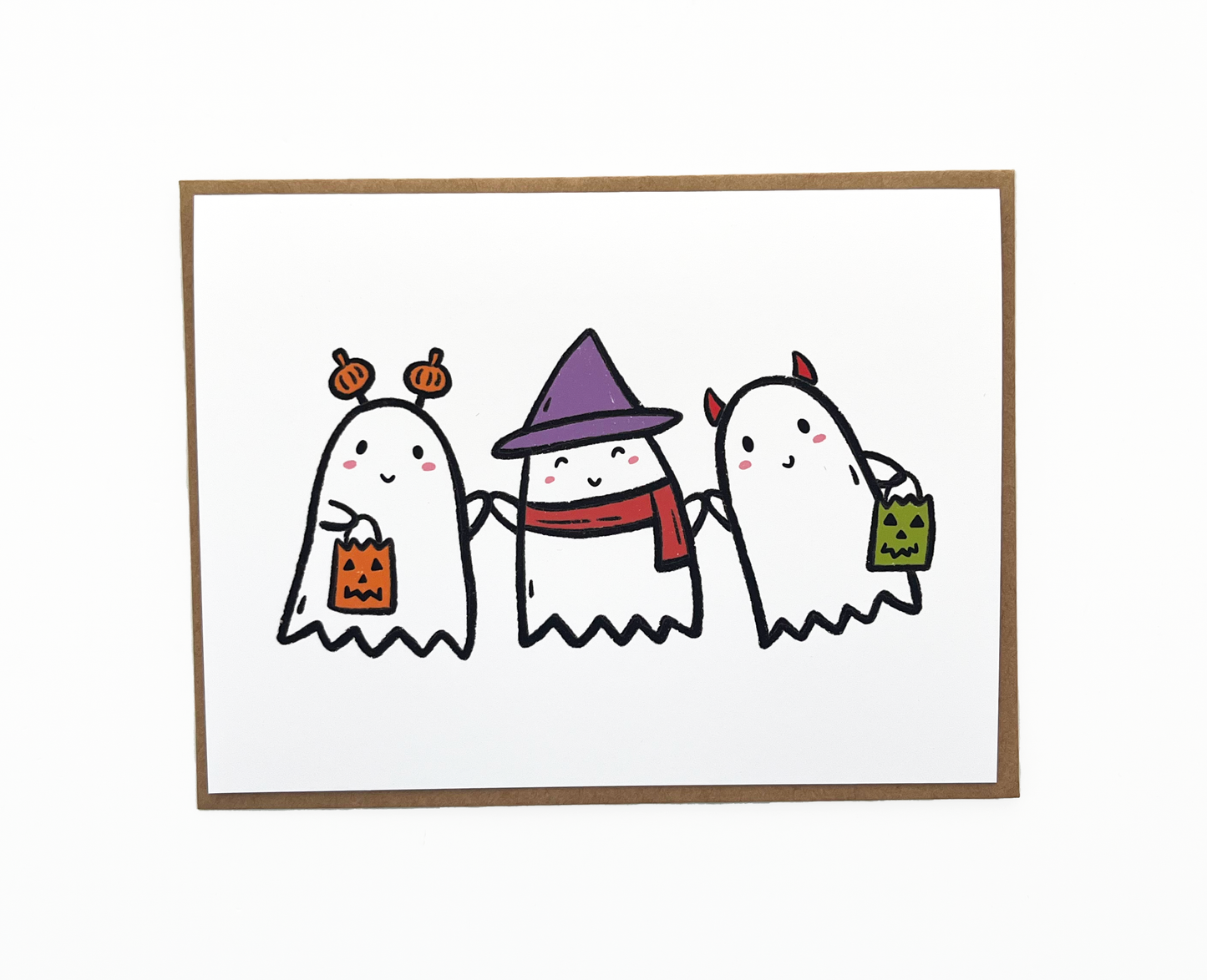 Trick-or-Treaters Card