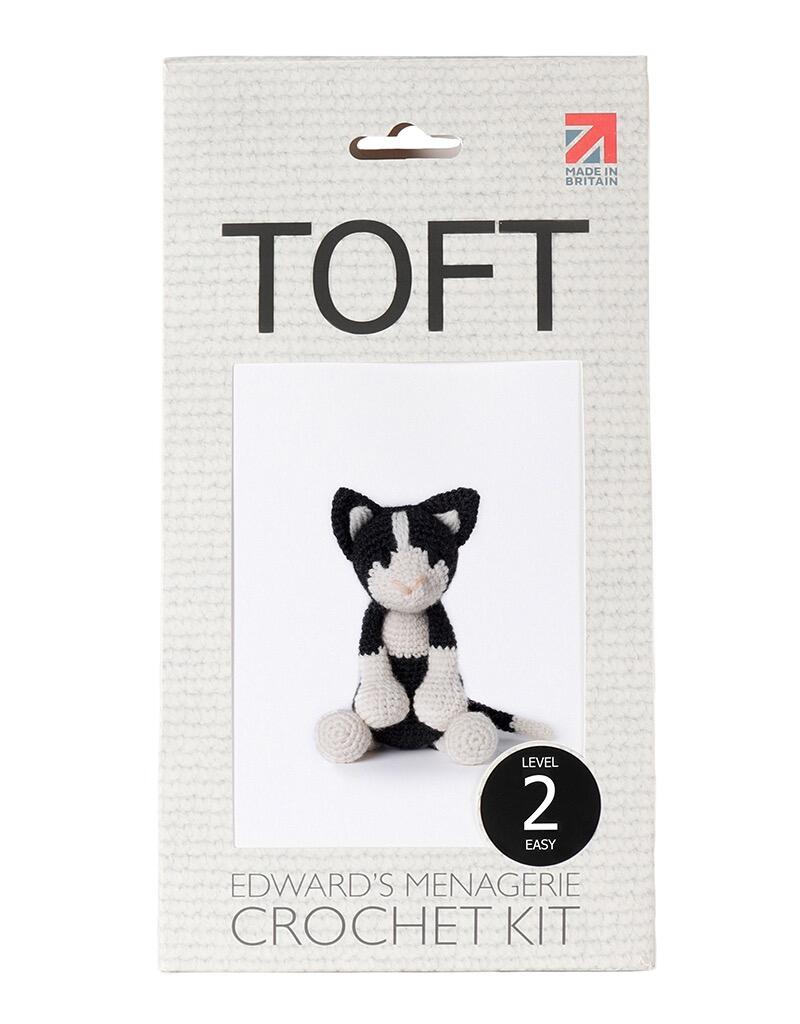 Paddy the Black and White Cat Crochet Kit