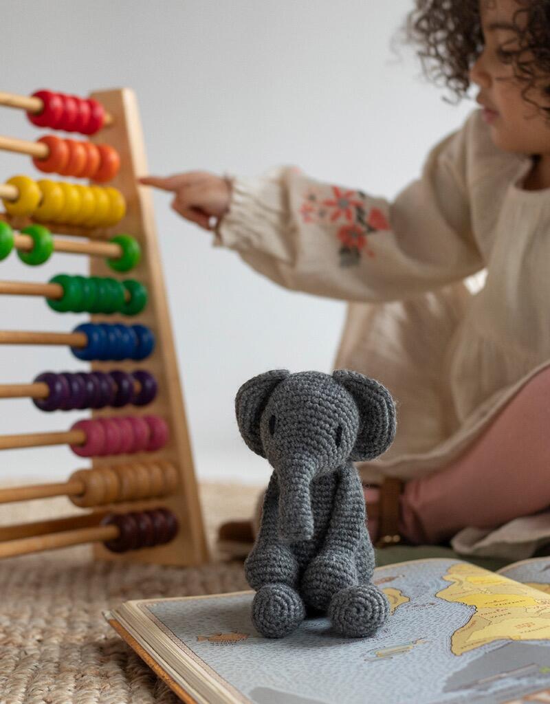 Bridget the Elephant Crochet Kit - Beginner!