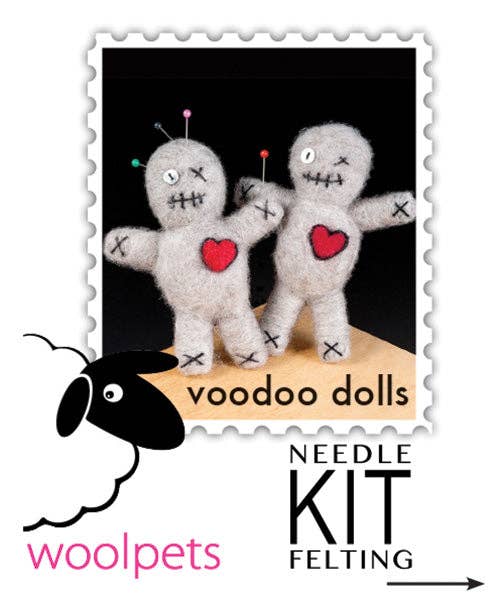 Voodoo Dolls Felting Kit (Easy)