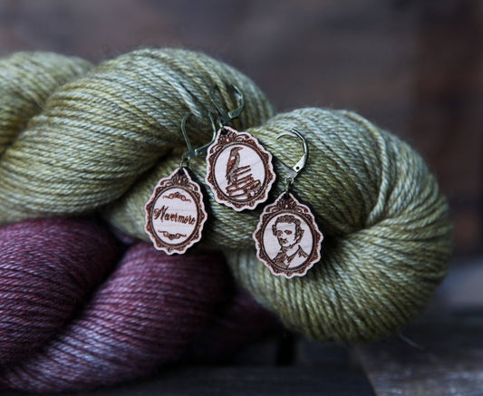 Poe Raven Knitting Keepers & Crochet Stitch Markers