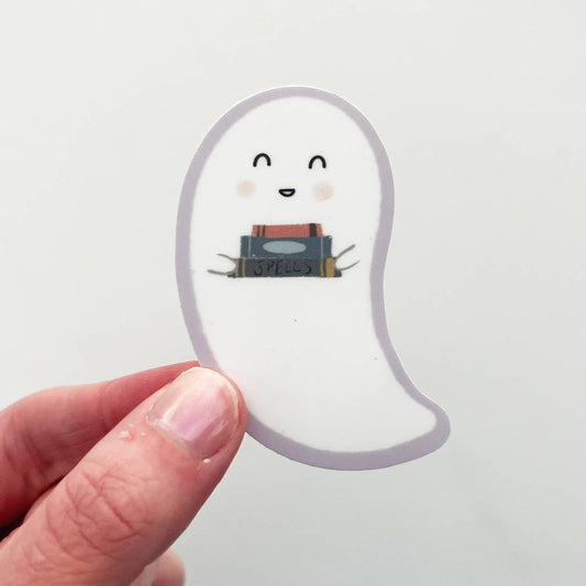 Book Ghost Sticker