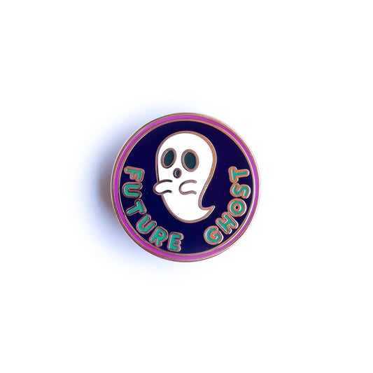 Future Ghost Enamel Pin