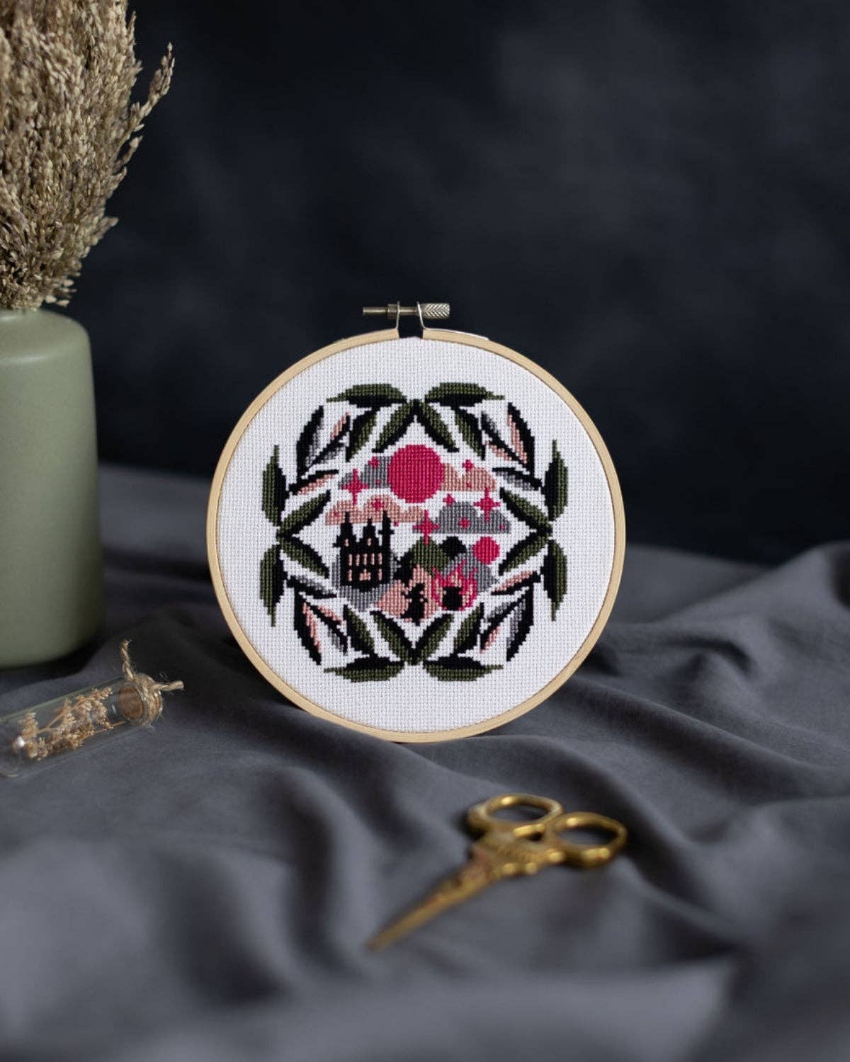 'Witches Mountain' Cross Stitch Kit