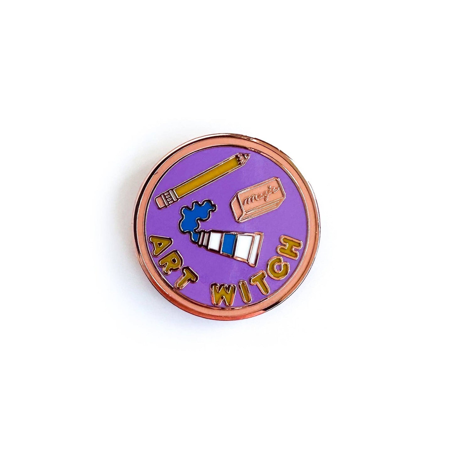 Art Witch Enamel Pin