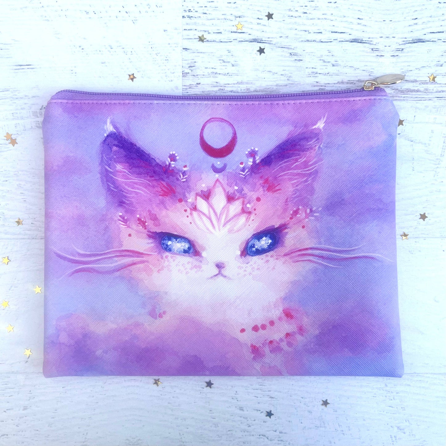 Vision Cat Zipper Pouch
