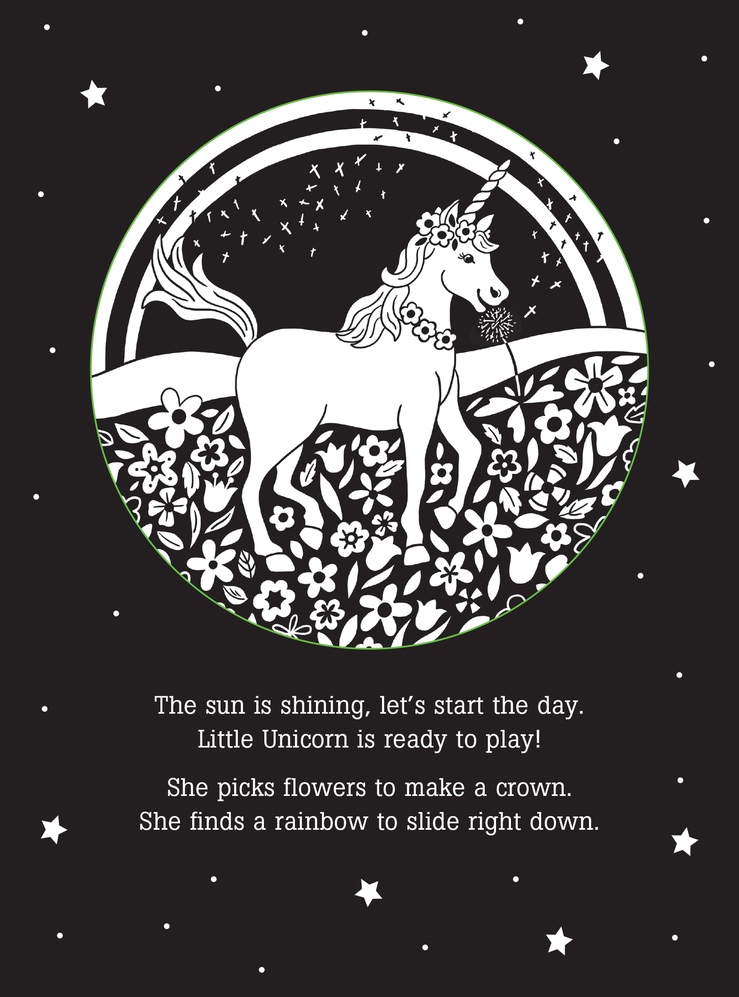 Unicorn's Magical Day Bedtime Shadow Book