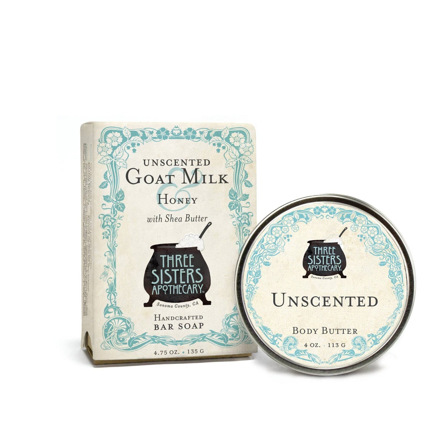 Unscented Goat Milk & Honey Bar Soap by Soap Cauldron