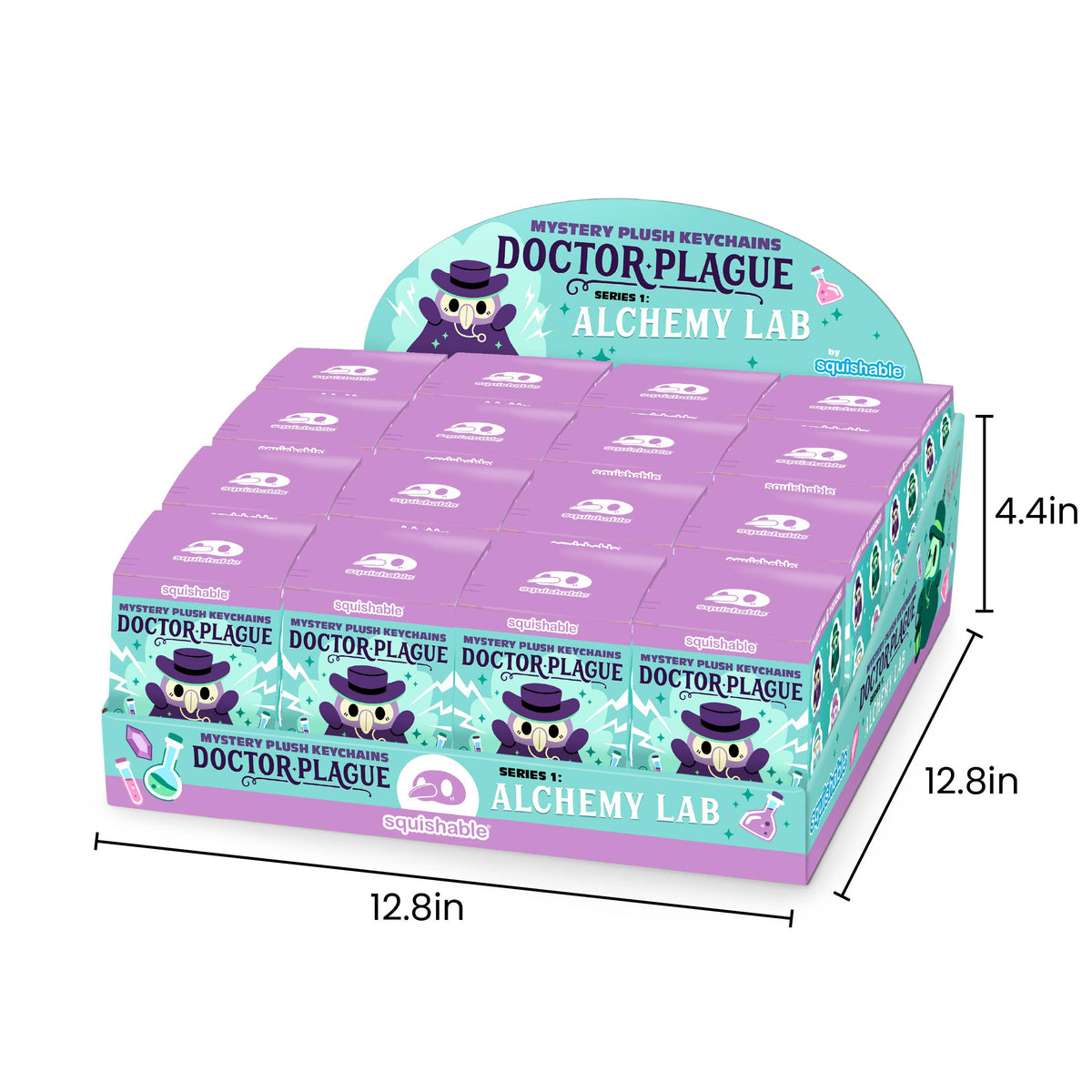 Doctor Plague Squishable Blind Box Micro Keychain