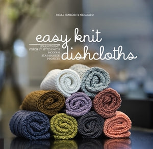 Easy Knit Dishcloths by Sofie Grangaard