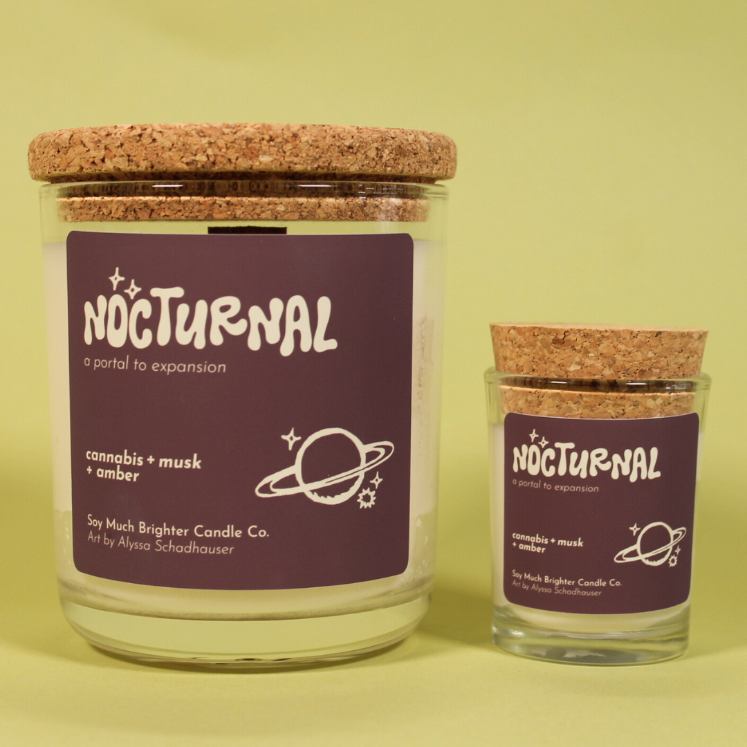 Nocturnal: a portal to expansion // The Portal Collection // 2oz votive
