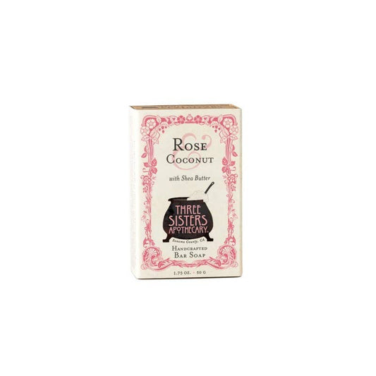 Rose & Coconut Milk Bar Soap by Soap Cauldron