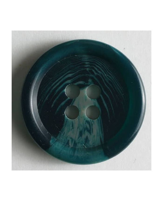 Polyester Dark Marble Button 20mm