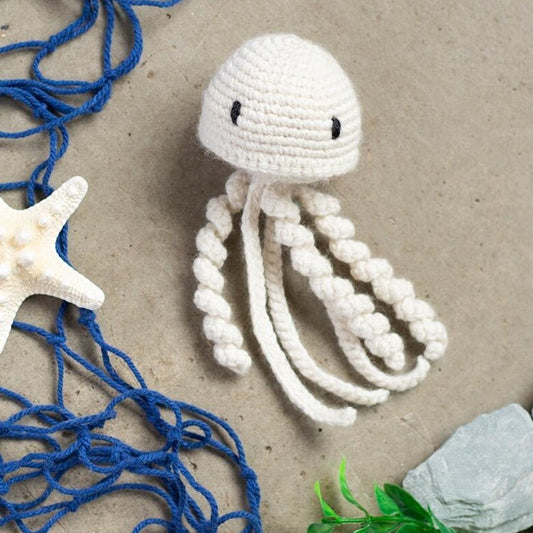 Mini Mike the Jellyfish Crochet Kit