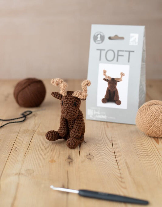 Mini Logan the Moose Crochet Kit