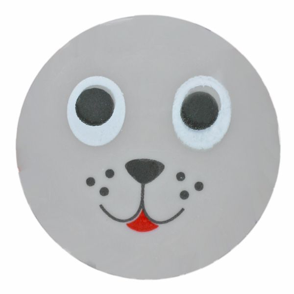 children button seal with shank