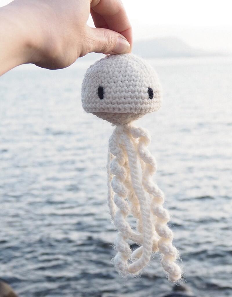 Mini Mike the Jellyfish Crochet Kit