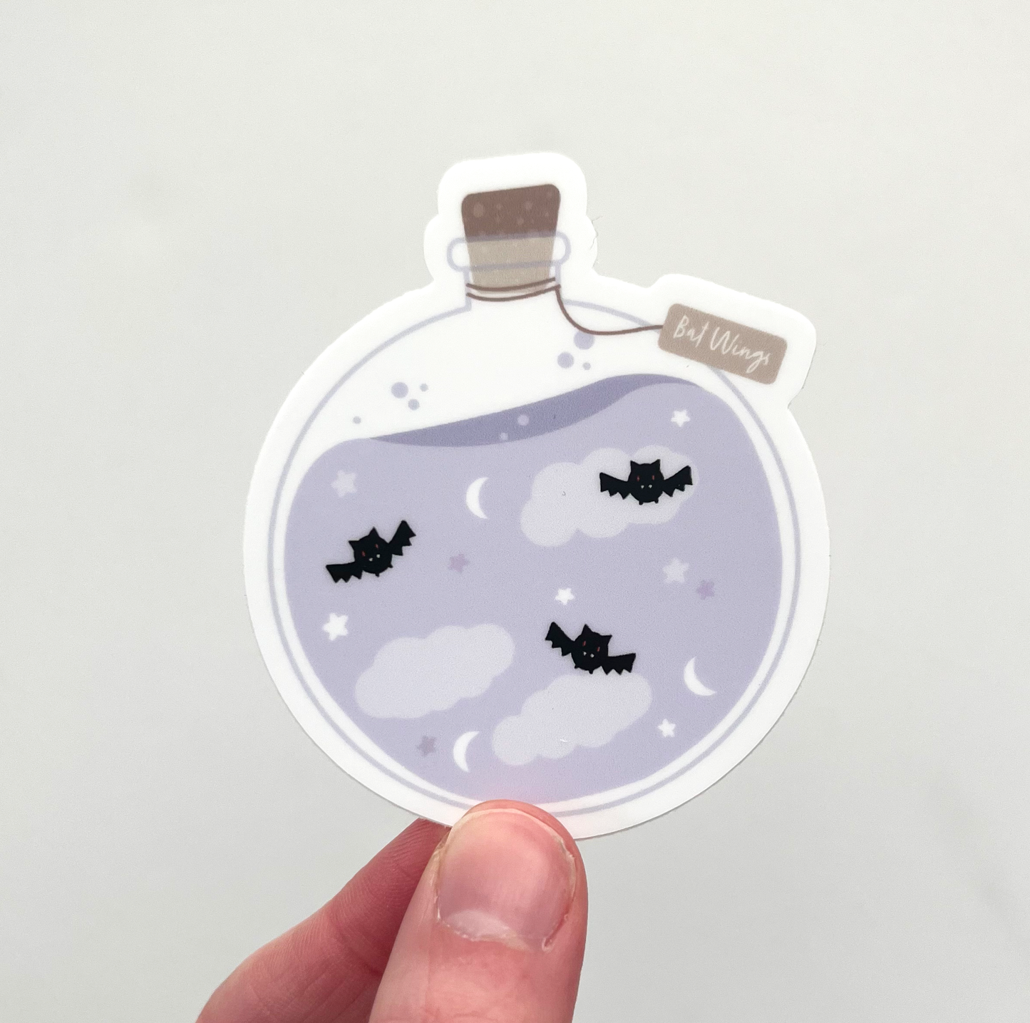 Bat Wings Potion Sticker