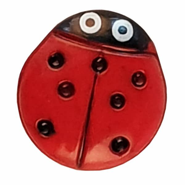 Ladybug Buttons