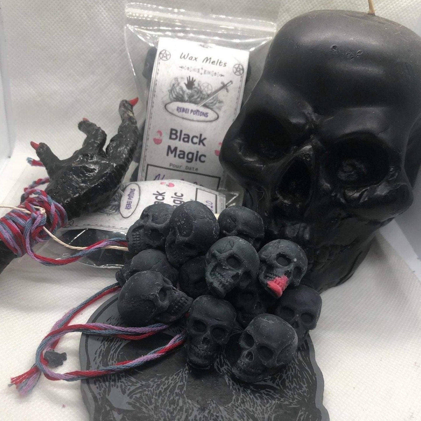 Black Magic Mini Skull Wax Melts