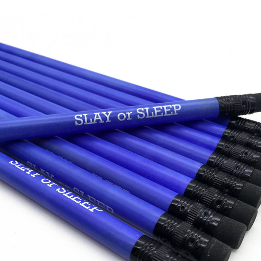Slay or Sleep Color Changing Mood Pencil - Blue