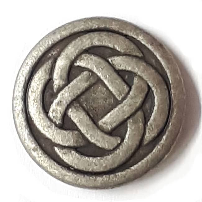 Celtic Shank Button 18mm