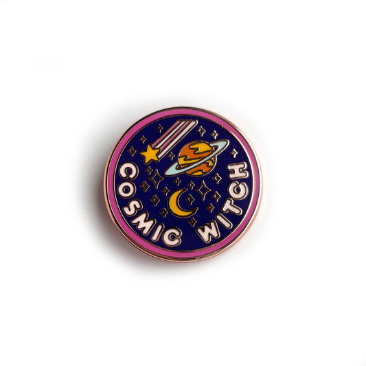 Cosmic Witch Enamel Pin